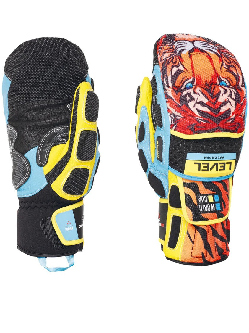 Level Yellow Moffola Worldcup Padded Tiger Gloves