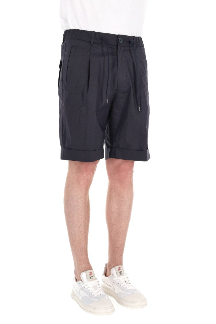 Herno Superlight Cotton Jogger Bermuda