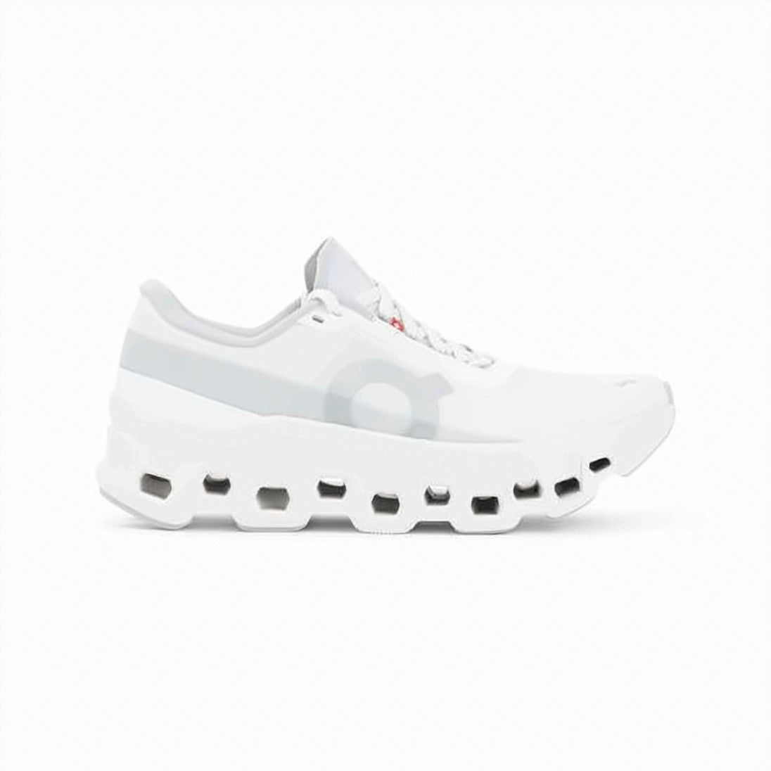 On Running White Breathable Upper Recycled Polyester Sneakers