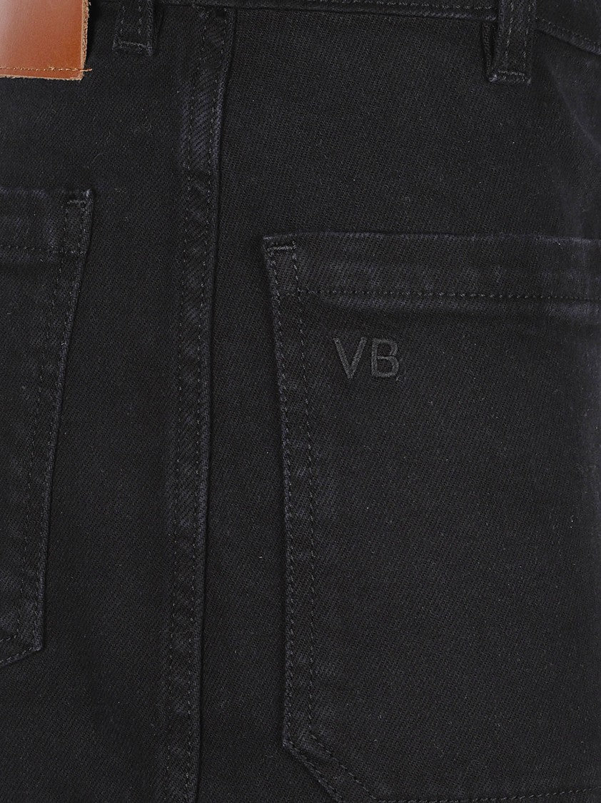Victoria Beckham Straight-Leg Jeans With Flared Hem