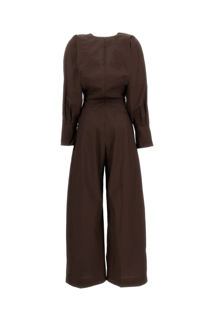 The Latest Popeline Drew Wide-Leg Jumpsuit