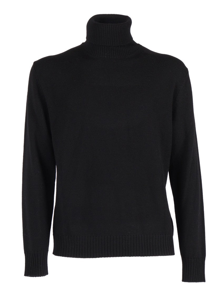 Ballantyne Turtleneck Pullover In Fine Knit Wool