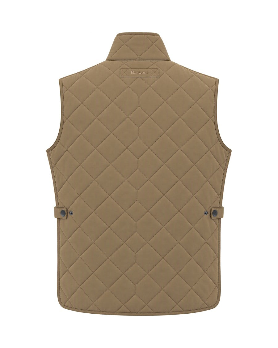 Barbour Sandstone Diamond-Quilted Vest
