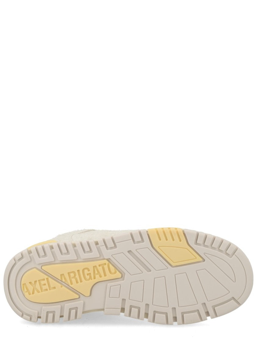 Axel Arigato Beige Area Lo Label Suede Sneakers