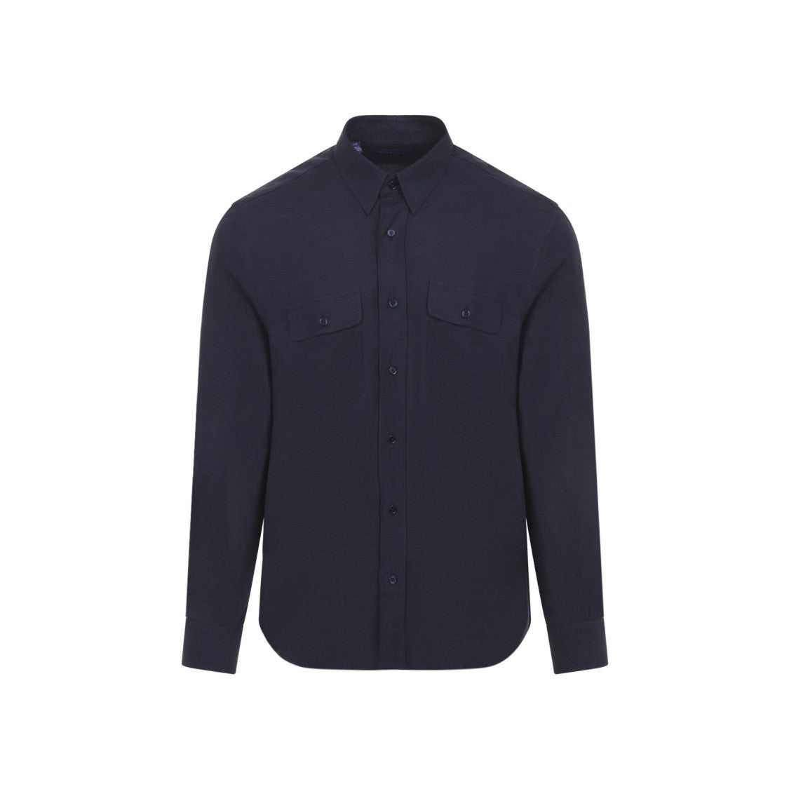 Ralph Lauren X Purple Label Silk-Linen Blend Shirt