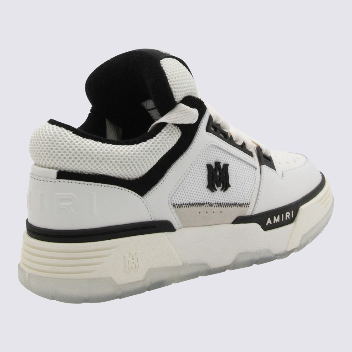 Amiri Predominantly White Sneakers With Black Accents