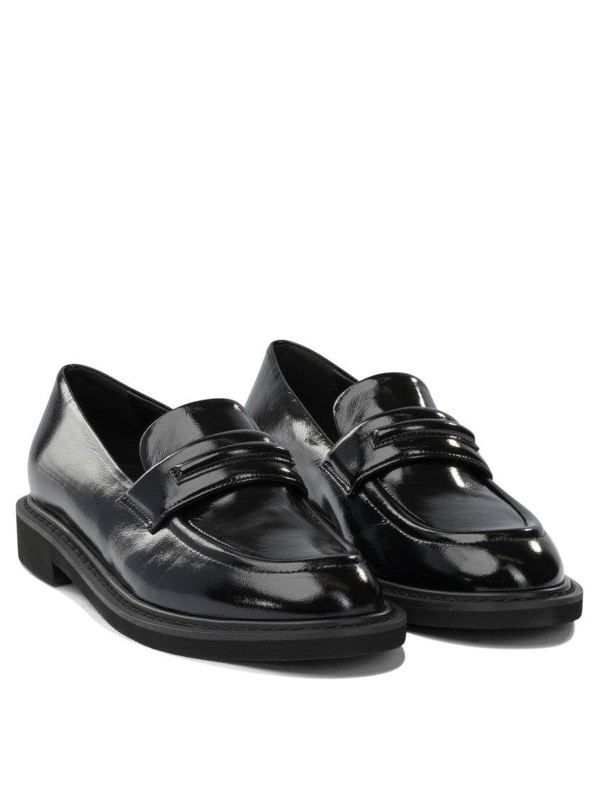 Halmanera Glossy Leather Loafers