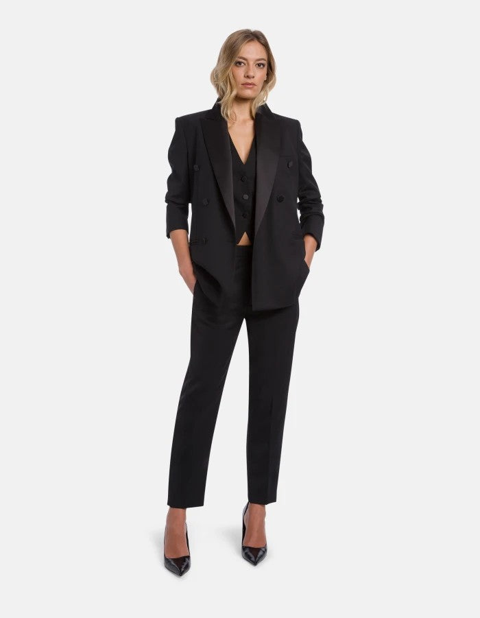 Dondup Tailored Mid-Rise Straight-Leg Trousers