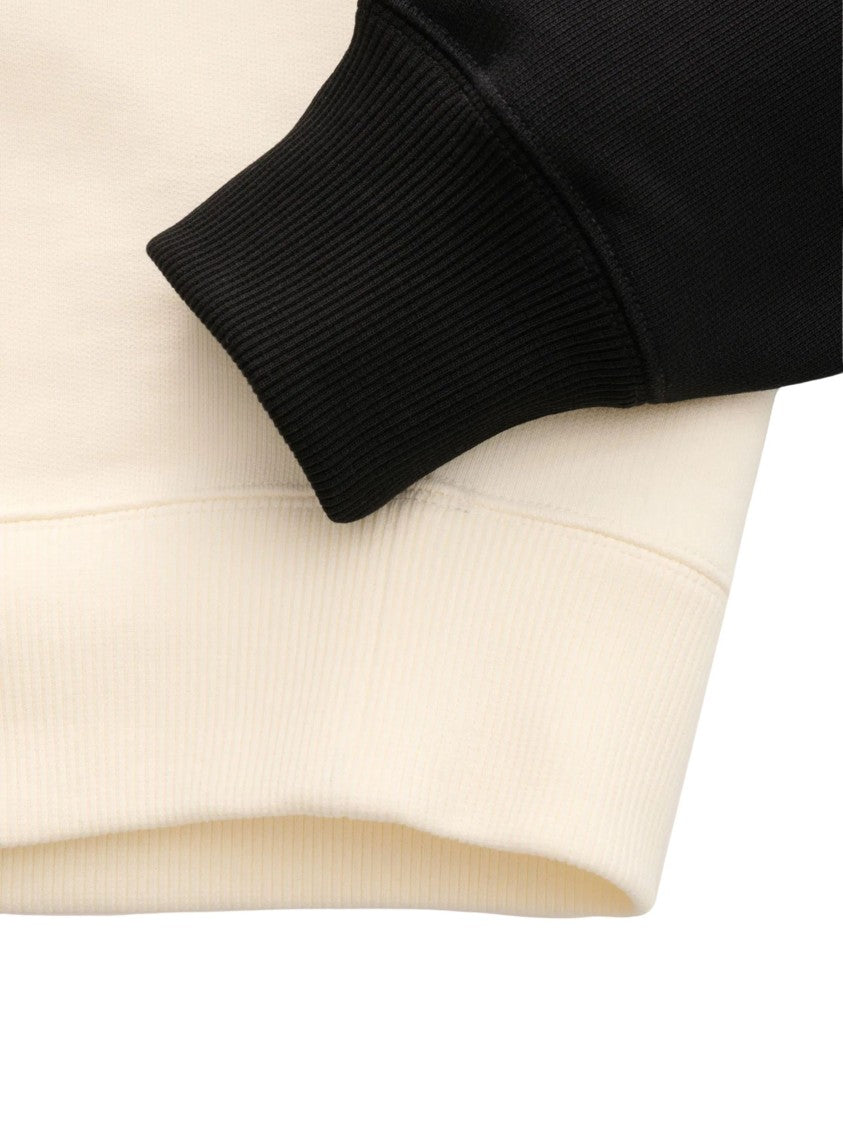 Ami Paris Black Ami De Coeur Cotton Sweatshirt