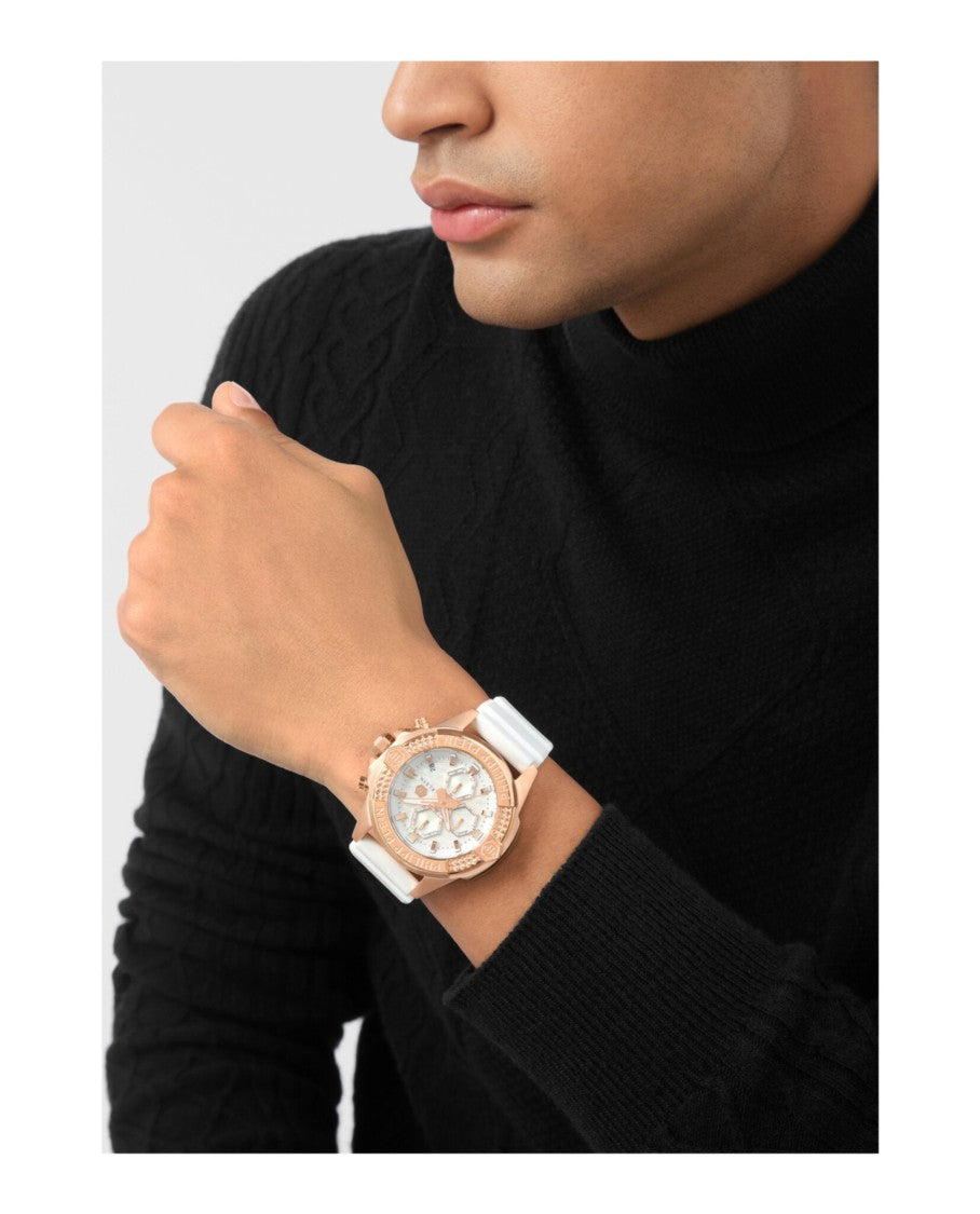 Philipp Plein The Skull Chrono Silicone Watch