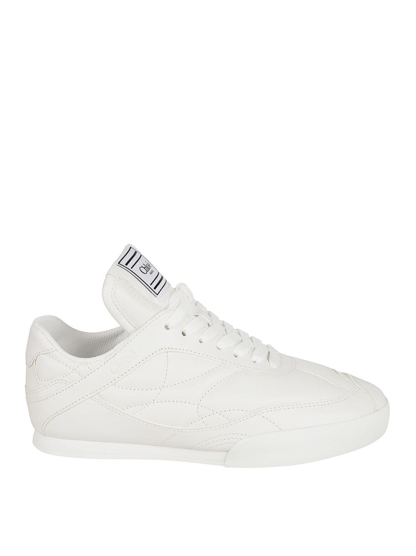 Chloé Calfskin Sneakers With Internal Wedge