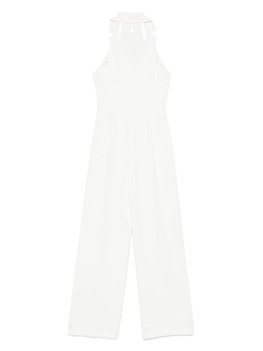 Patrizia Pepe Fitted Polyester Suit With Sharp Lapels And Tailored Silhouette