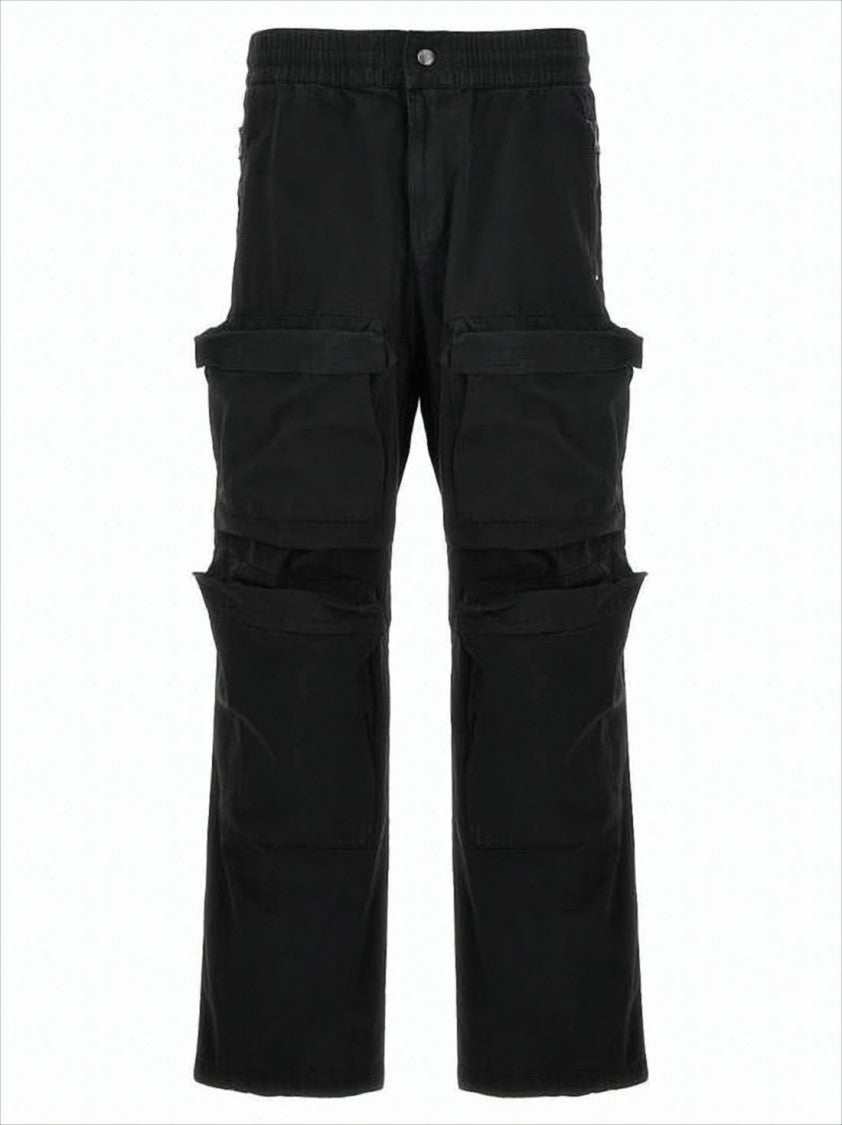 Diesel Relaxed Fit Cargo Pants With Flap Pockets