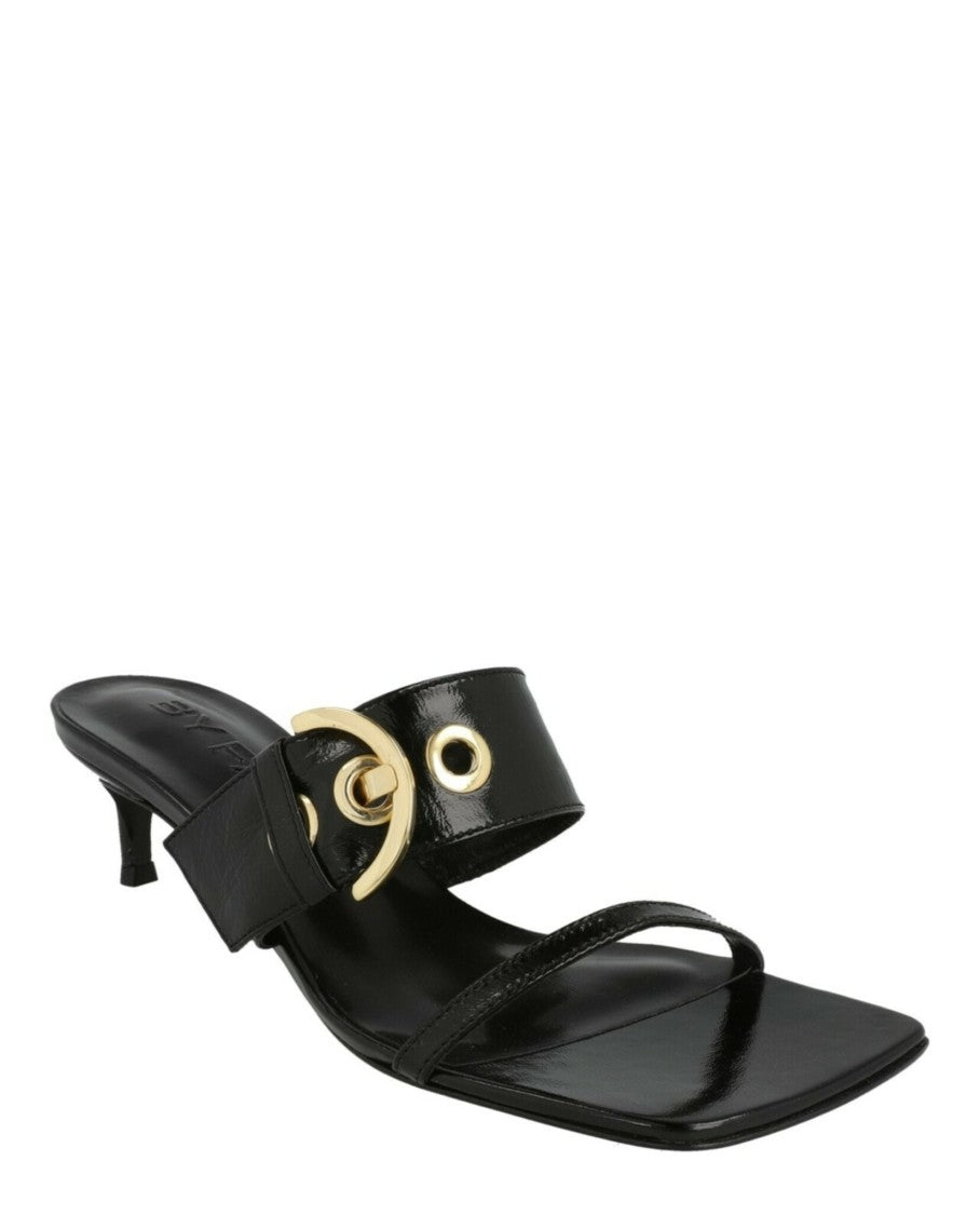 By Far Bettina Patent Leather Mules