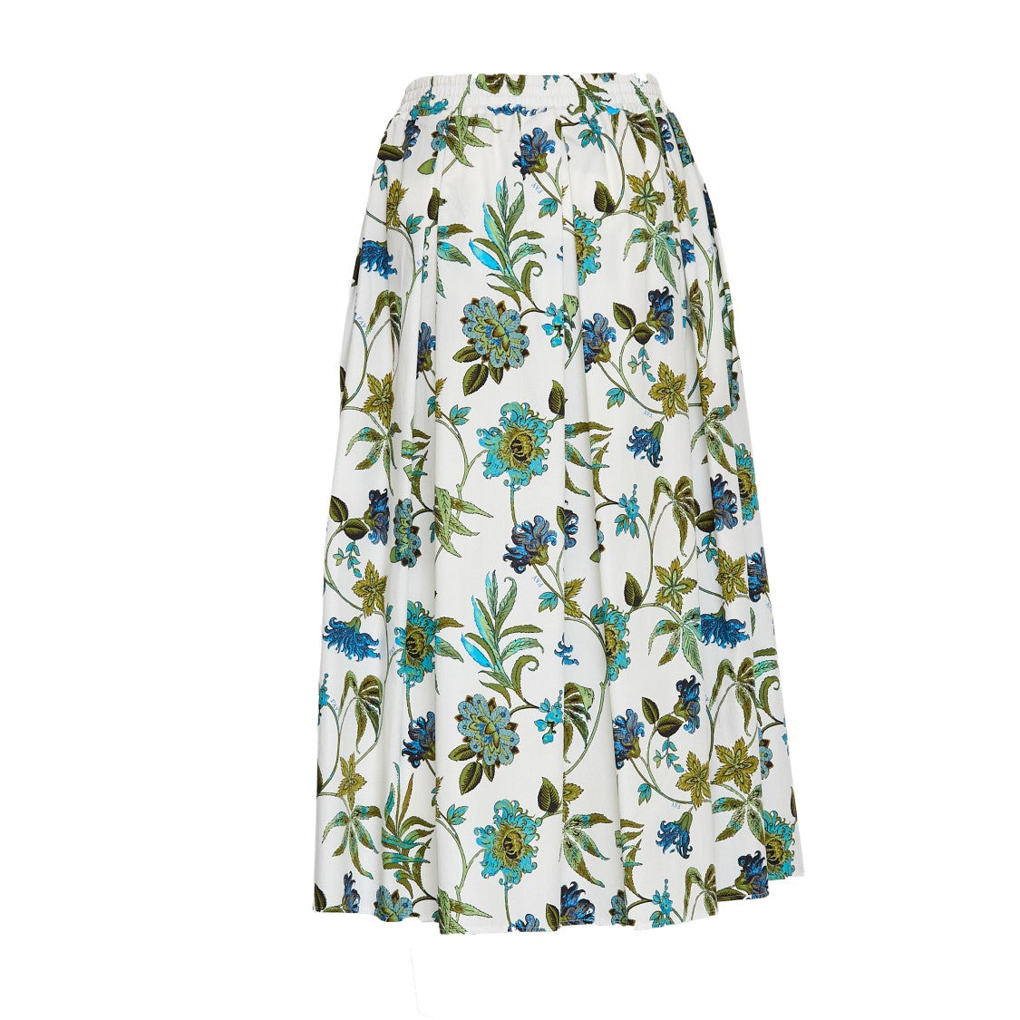 Fay Floral Printed Elasticated Maxi Skirt