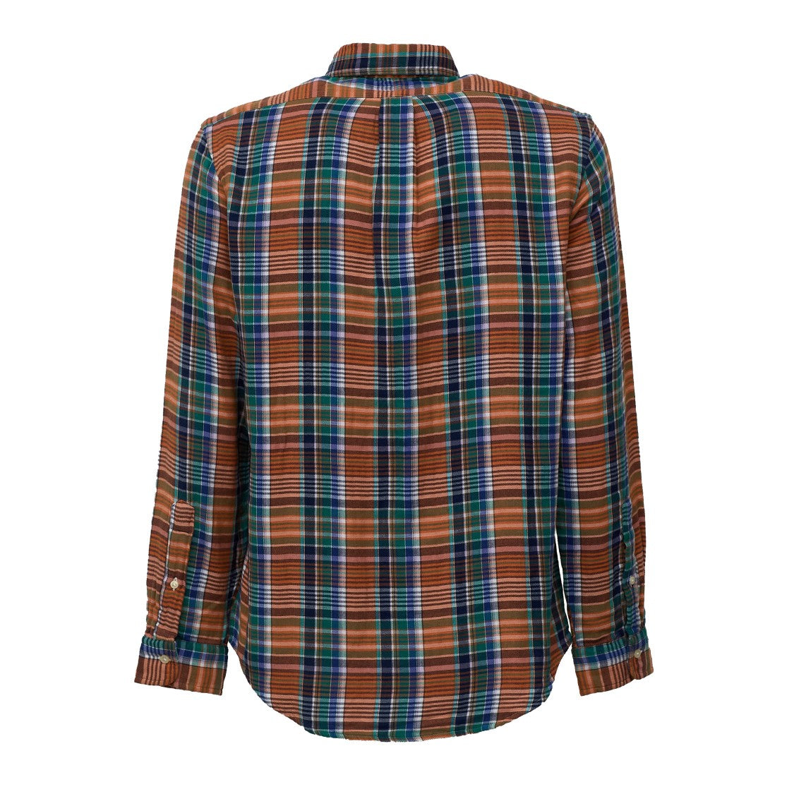 Polo Ralph Lauren Double Faced Plaited Button-Down Casual Shirt