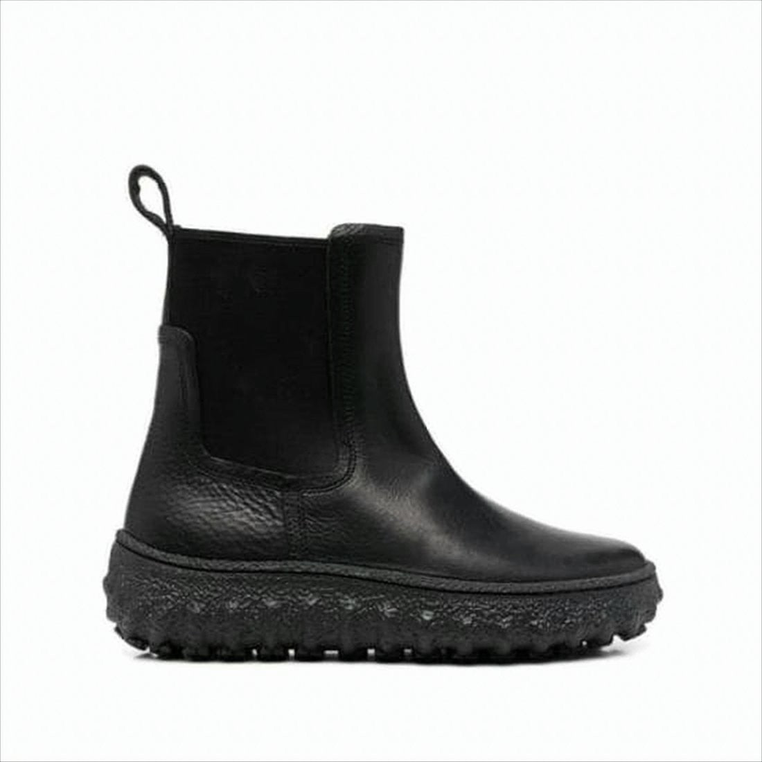 Camper Ankle Boot In Smooth Calf Leather