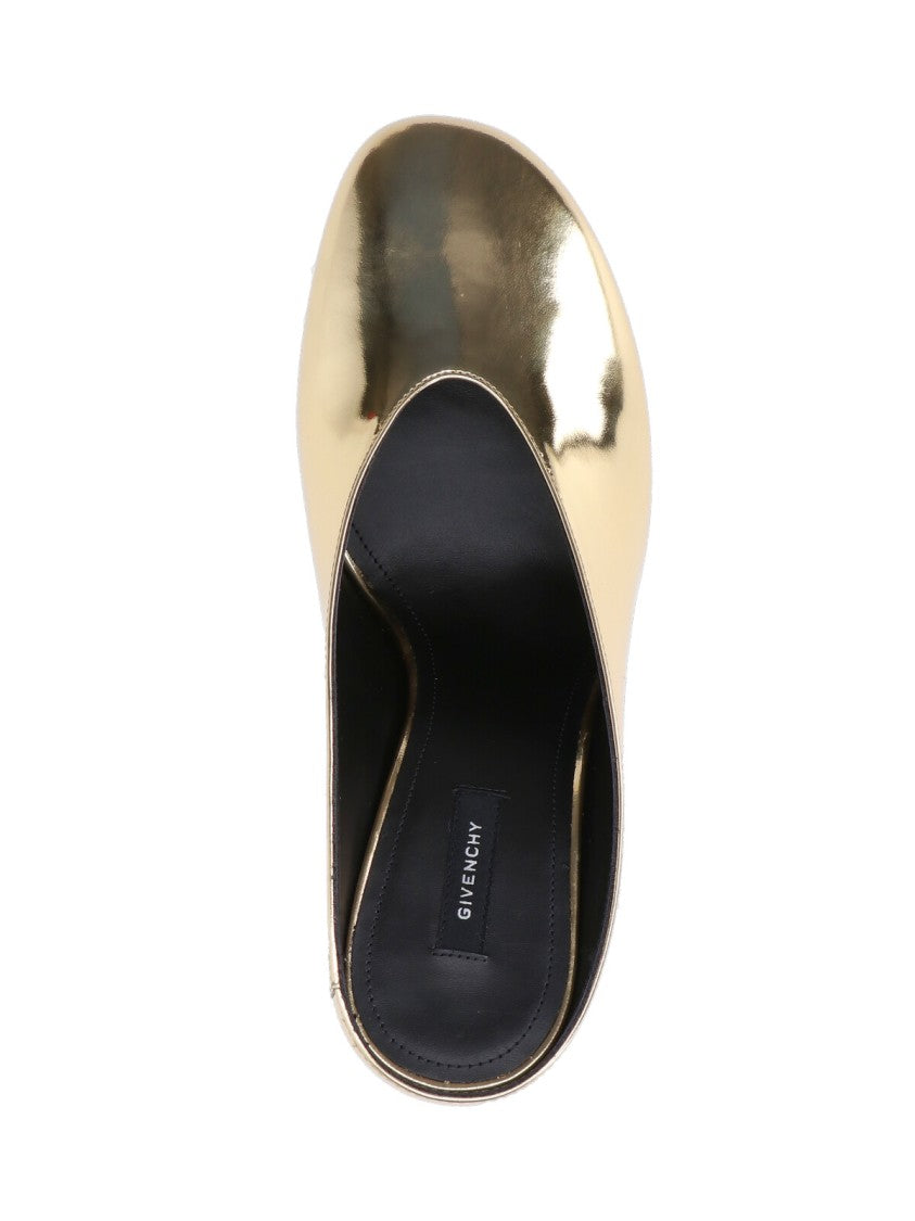 Givenchy Pointed Toe Golden Mule