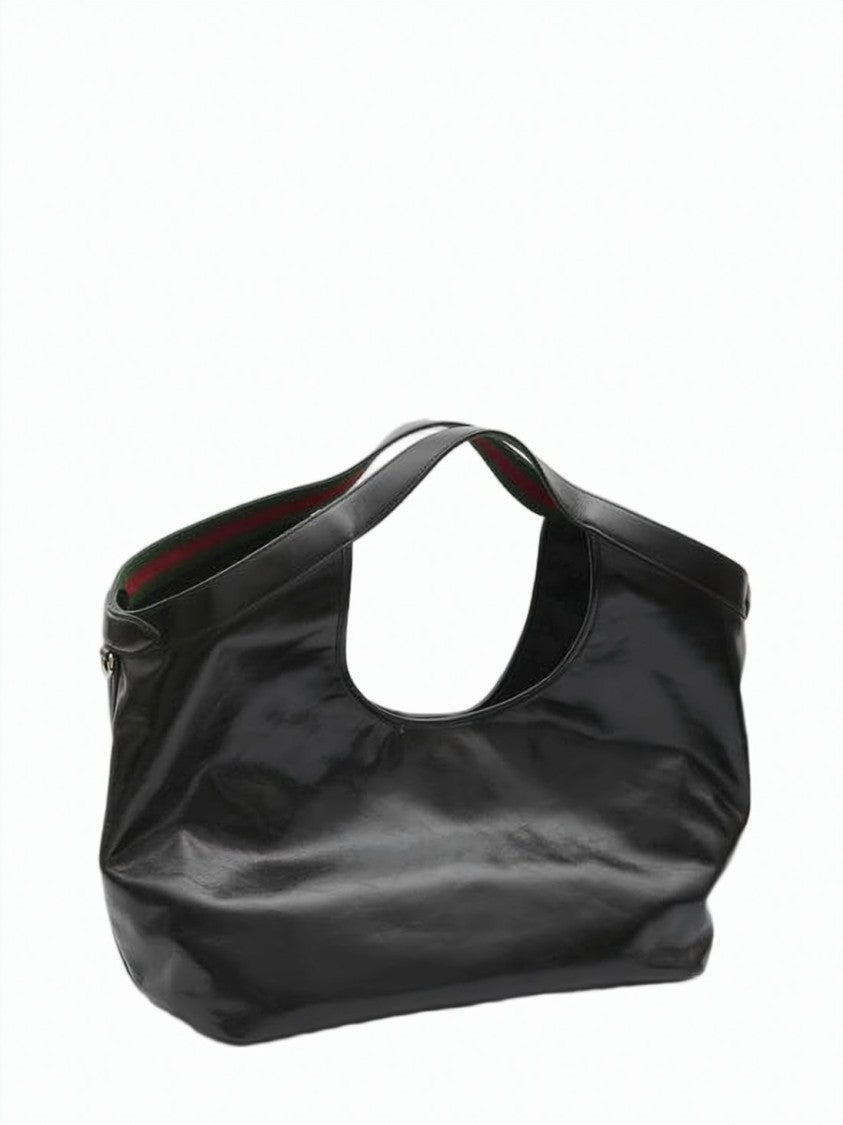 Gucci Smooth Leather Shoulder Bag