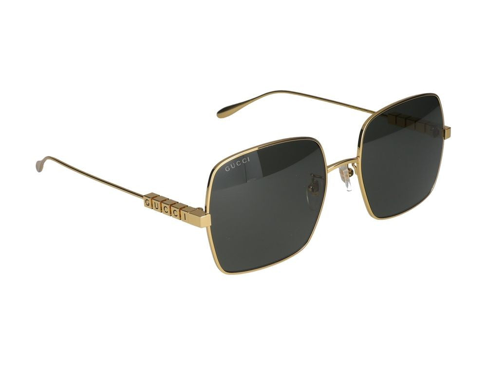 Gucci Sunglasses Gg1434s 001 Gold Gold Grey 57/19/145