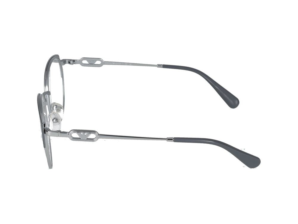 Emporio Armani Eyeglasses 0Ea1150 3370 Shiny Silver/Grey 53/18/140