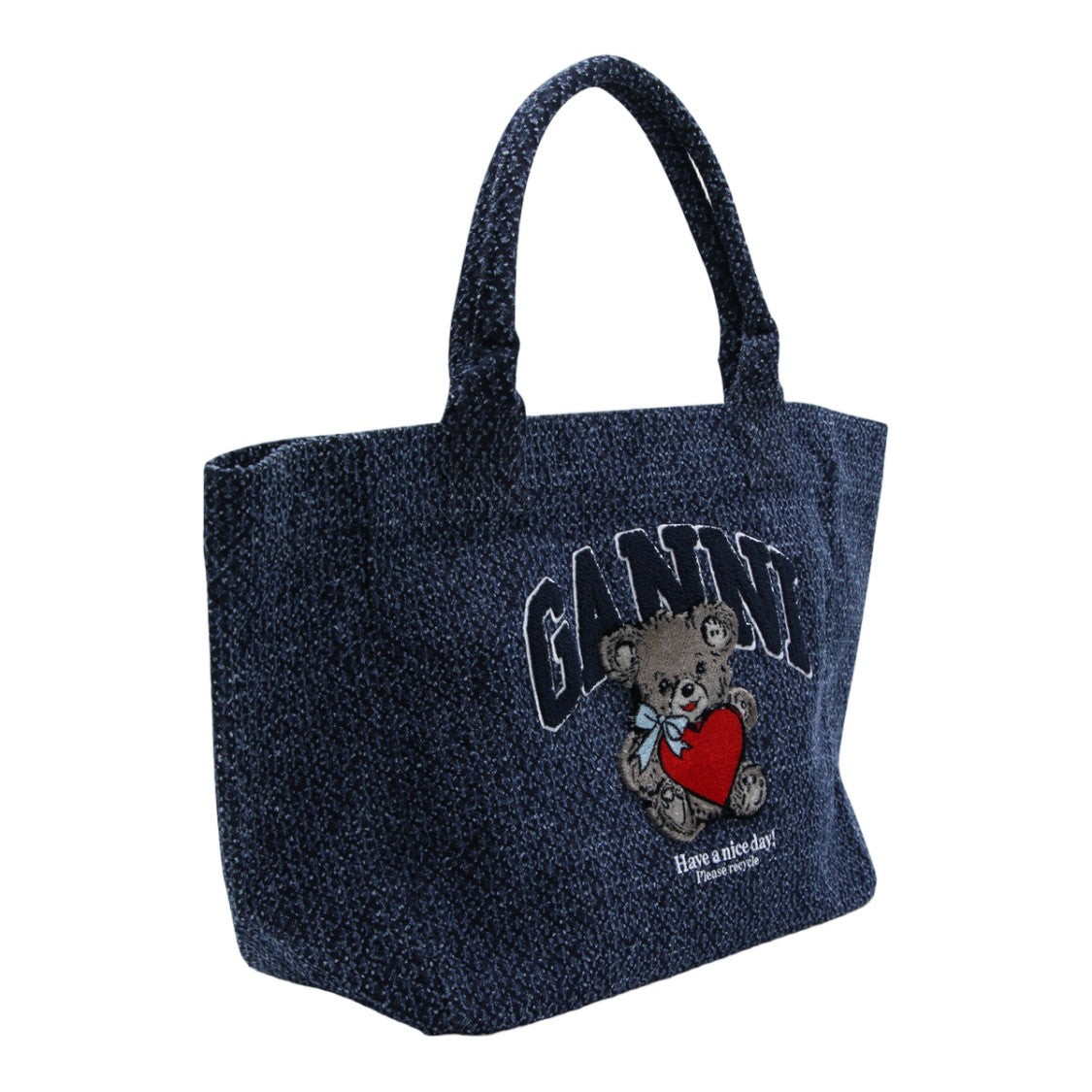 Ganni Structured Handbag With Rounded Silhouette