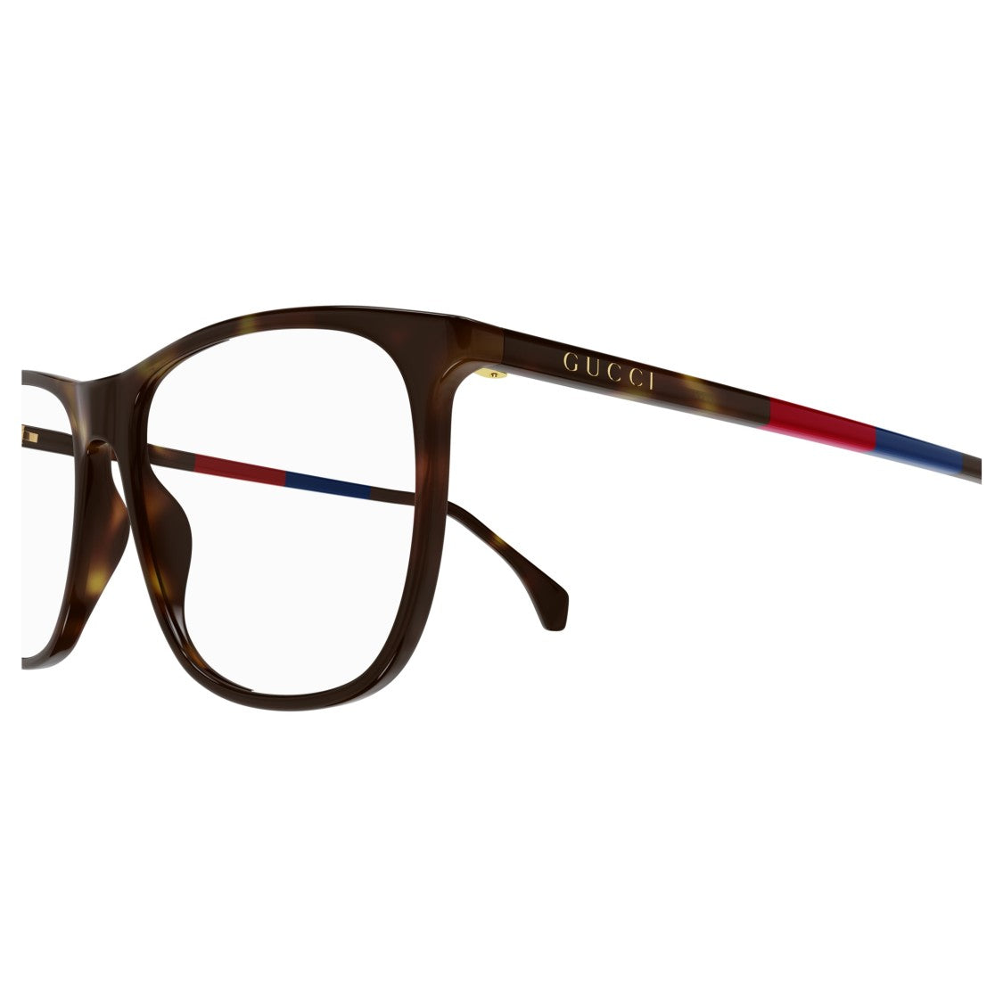 Gucci Gg0554o Tortoiseshell Square Frame Eyeglasses