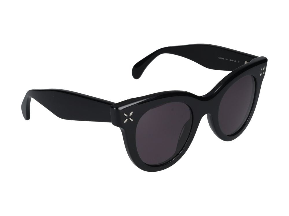 Azzedine Alaïa Sunglasses Azzedine Alaia Aa0055s 001 Black Black Grey 48/23/140
