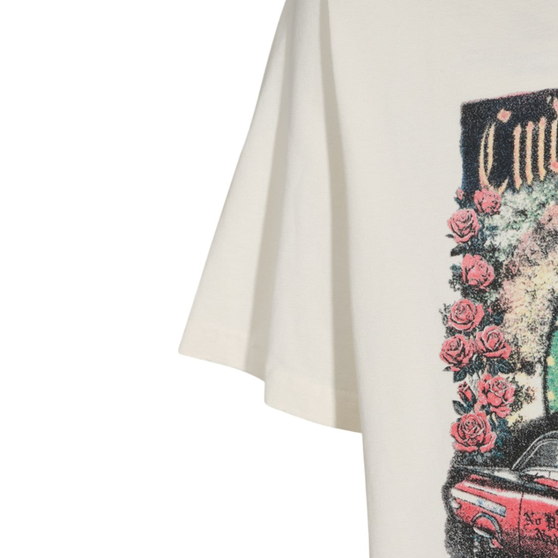 Willy Chavarria Relaxed Fit Graphic Printed T-Shirt