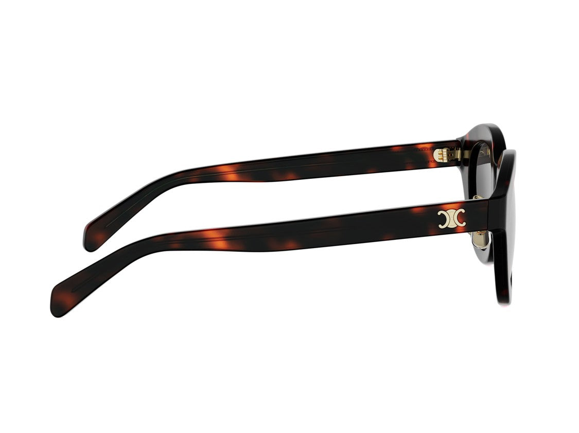 Celine Cl40338f Tortoiseshell Oversized Round Sunglasses