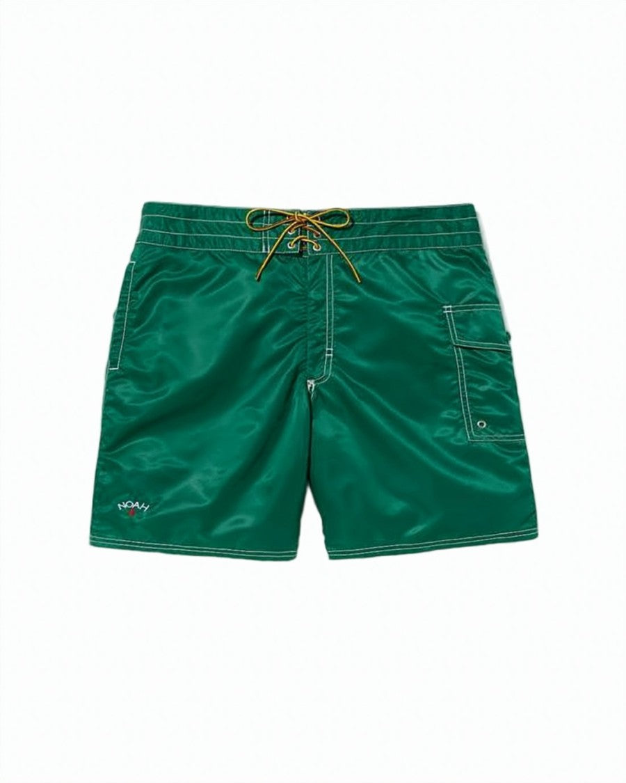 Noah Smooth Nylon Shorts With Drawstring Waistband