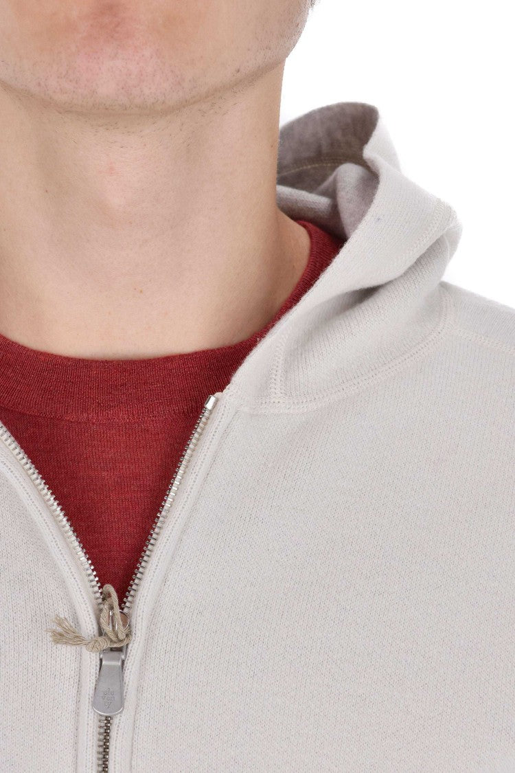 Eleventy Full-Zip Wool Hoodie