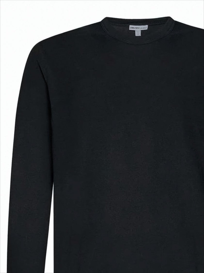 James Perse Classic Crew Neck Long Sleeve T-Shirt