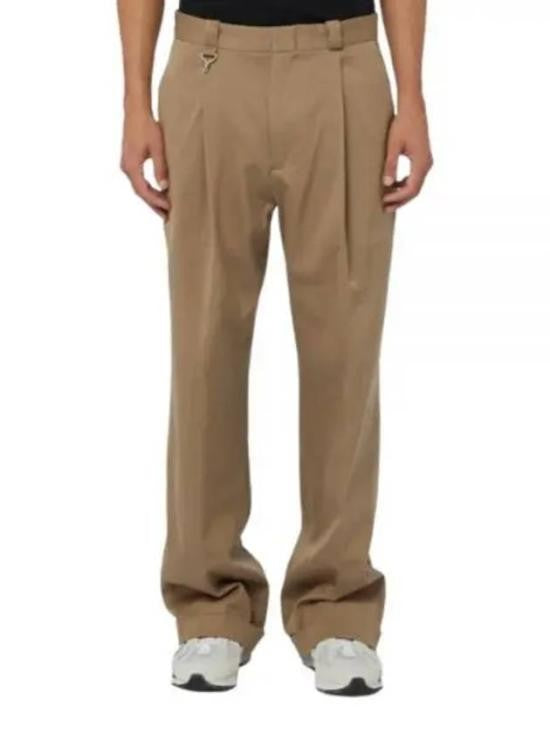 Eytys Relaxed Fit Straight Pants With Front Pleats