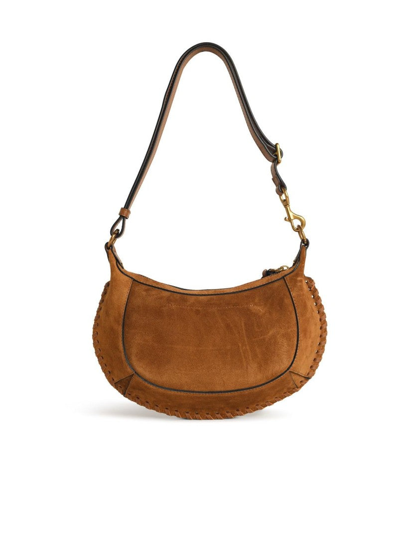 Isabel Marant 'Oskan Moon' Suede Cognac Bag