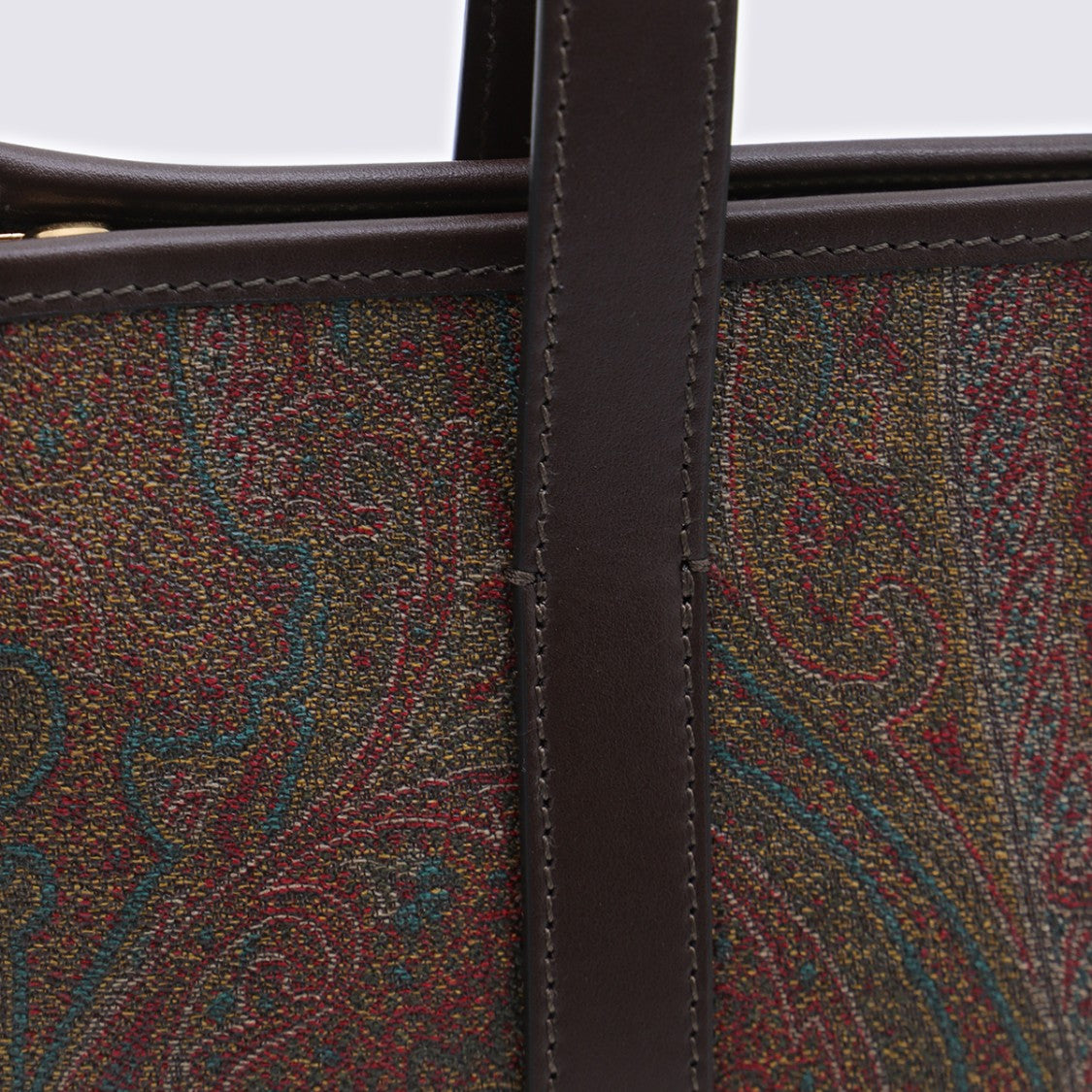 Etro Rectangular Handbag With Classic Paisley Pattern