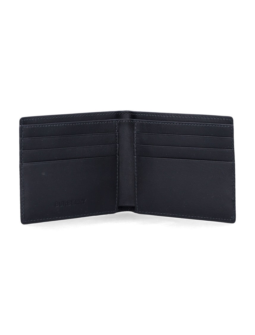 Burberry Ms Hipfold Brt Check Leather Bifold Wallet