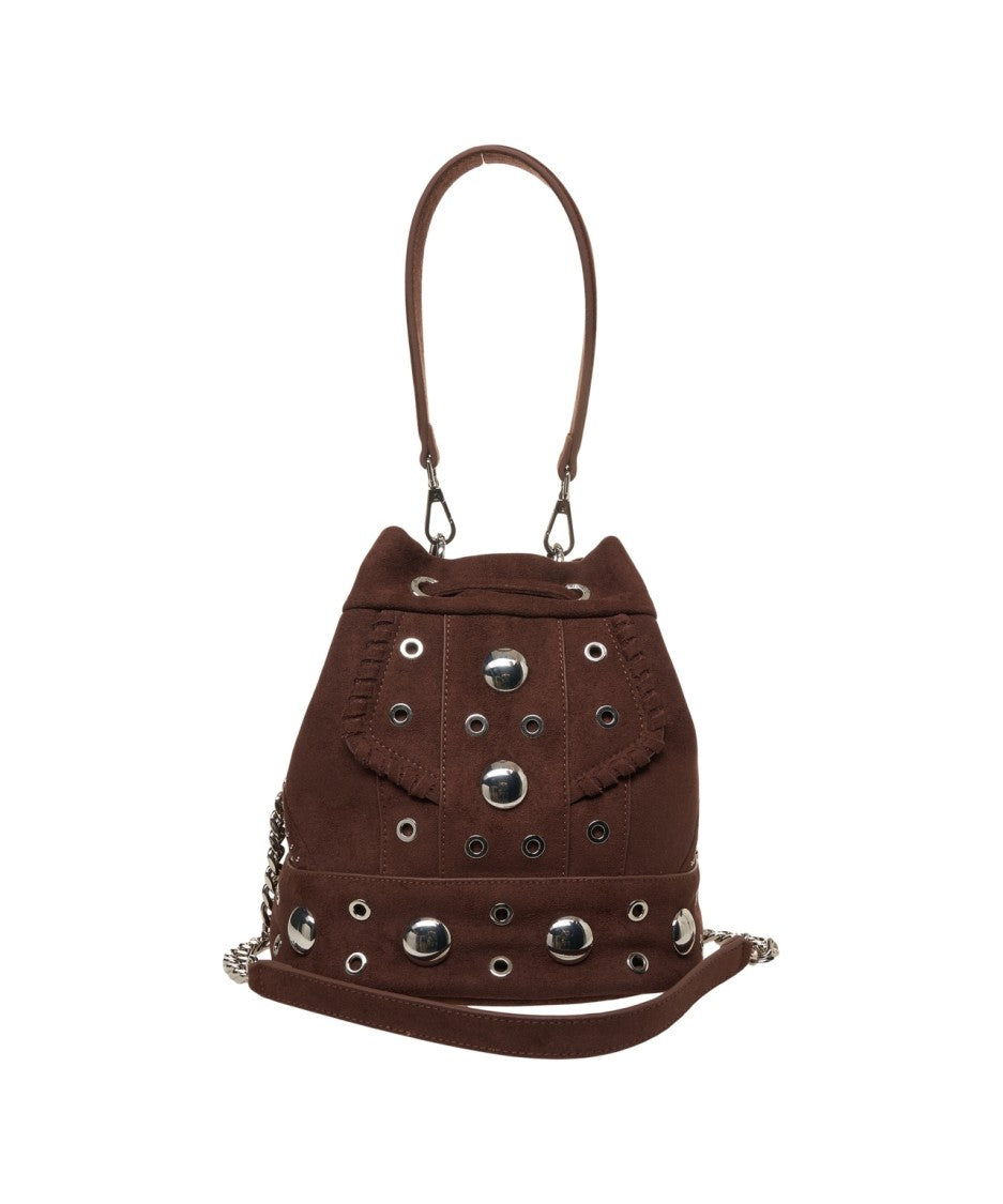 La Carrie Eco Suede Bucket Bag
