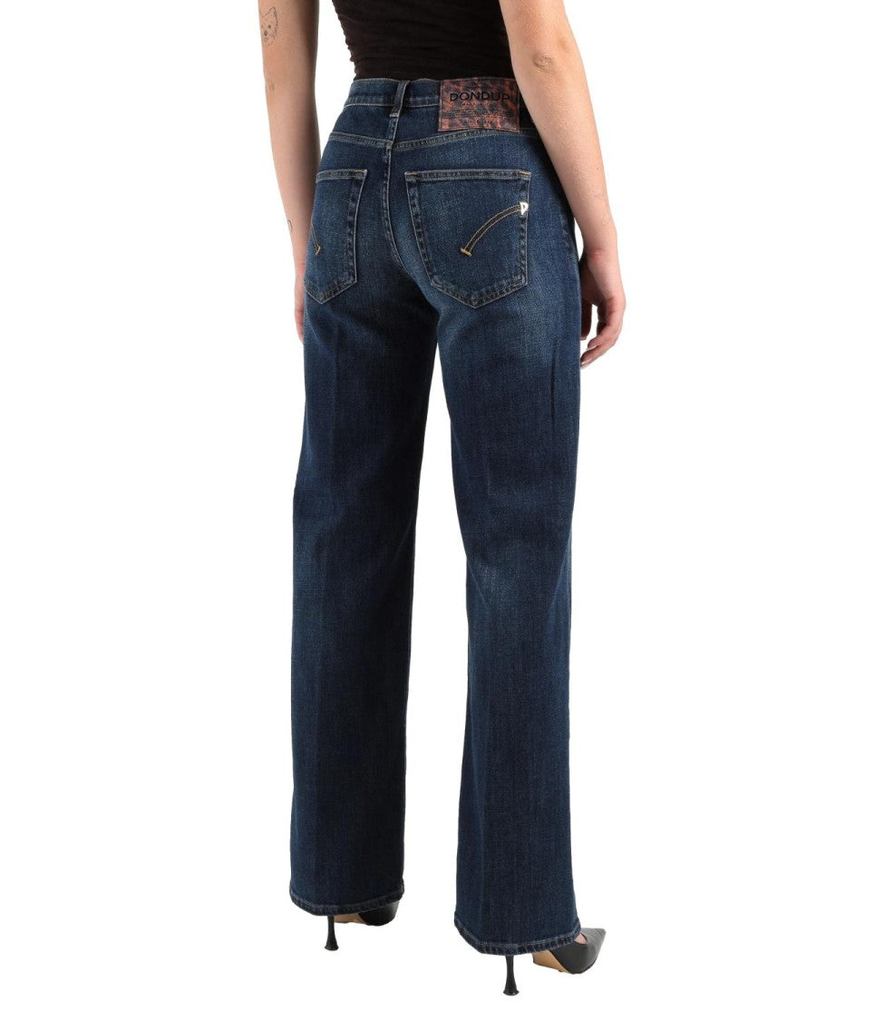 Dondup Straight-Leg Jeans With Traditional Five-Pocket Styling