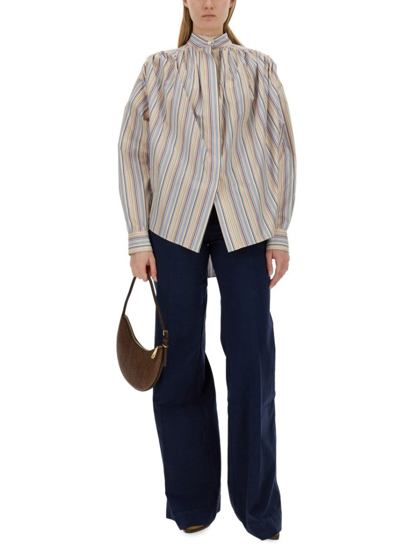 Etro Stripe-Pattern Blouse