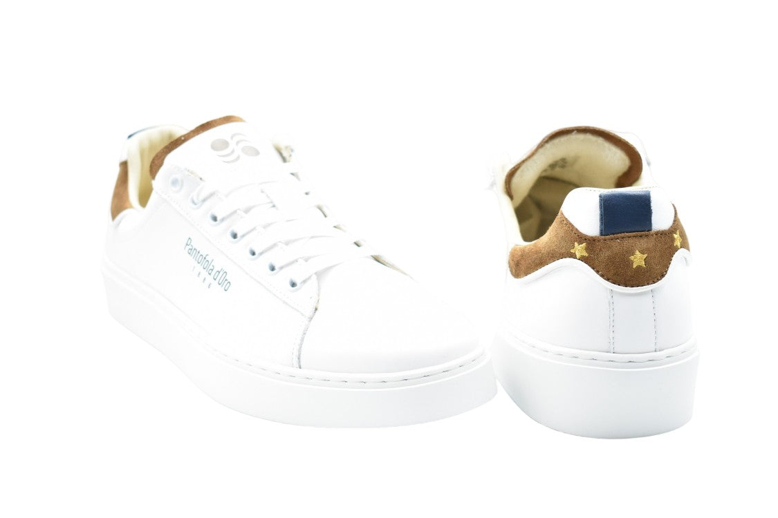 Pantofola D'oro Blue Laced Comfort Stylish Low Shoes