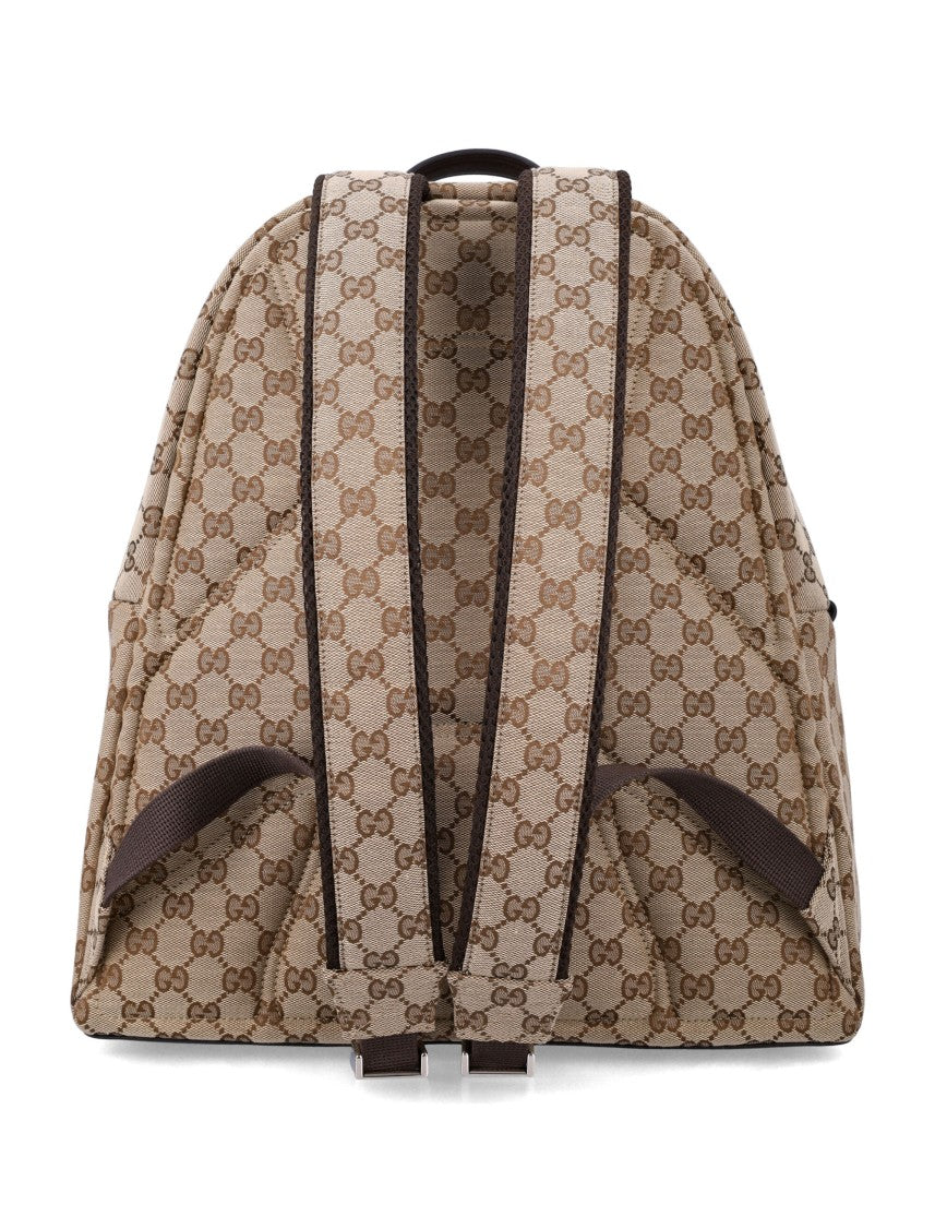 Gucci Medium Backpack In Canvas