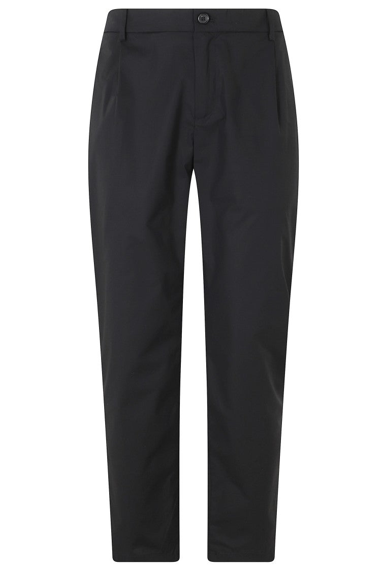 Department 5 Black Prince Pence Chino Darts Cotton-Blend Chino Pants