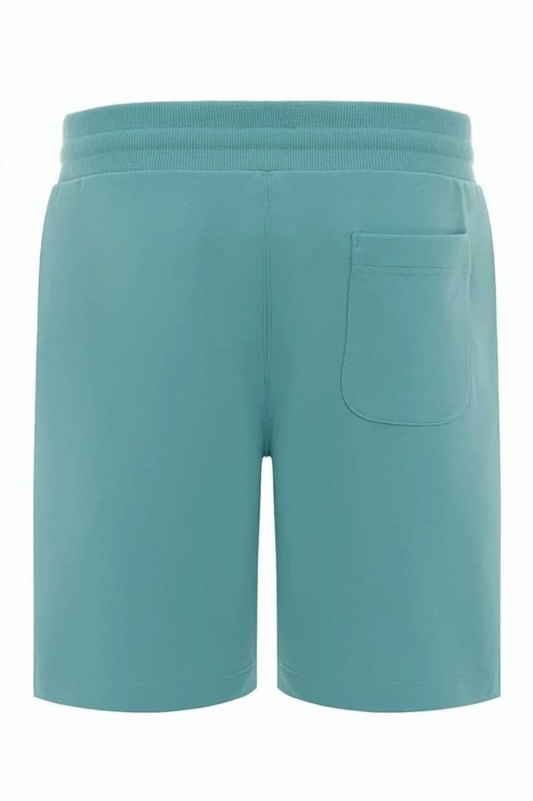 Parajumpers Light Teal Minimalist Shorts With Elastic Waistband