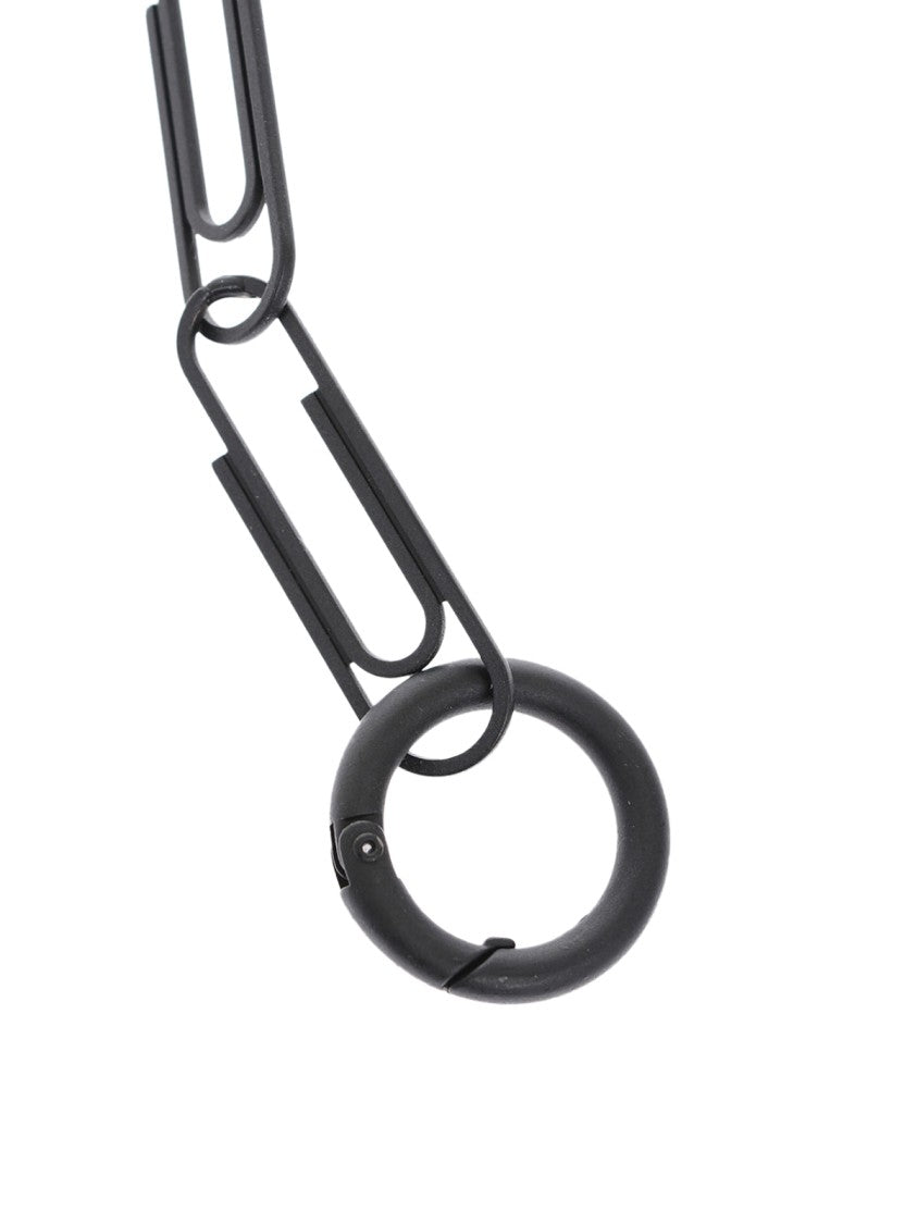 Off-White Logo Zip Chain Wallet