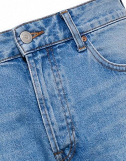 Nine In The Morning Blue Tito Relaxed Fit Baggy Jeans