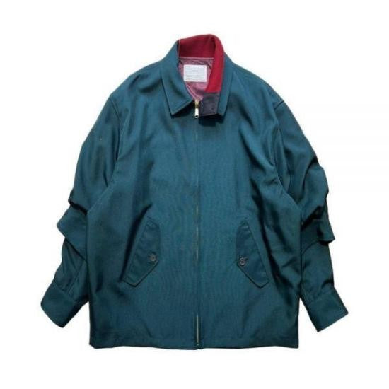 Kolor Loose Fit Deep Teal Casual Jacket