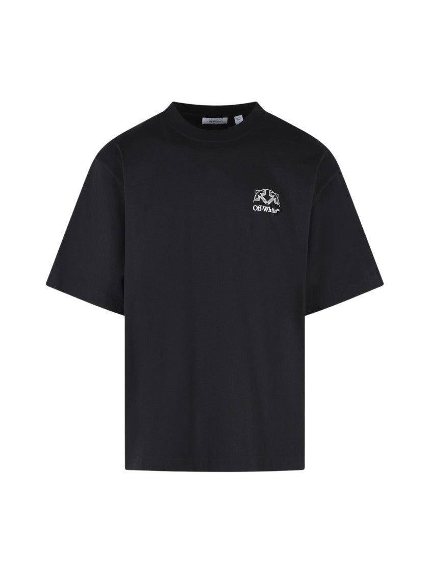 Off-White Offline Half Arrow Skate Relaxed Black T-Shirt