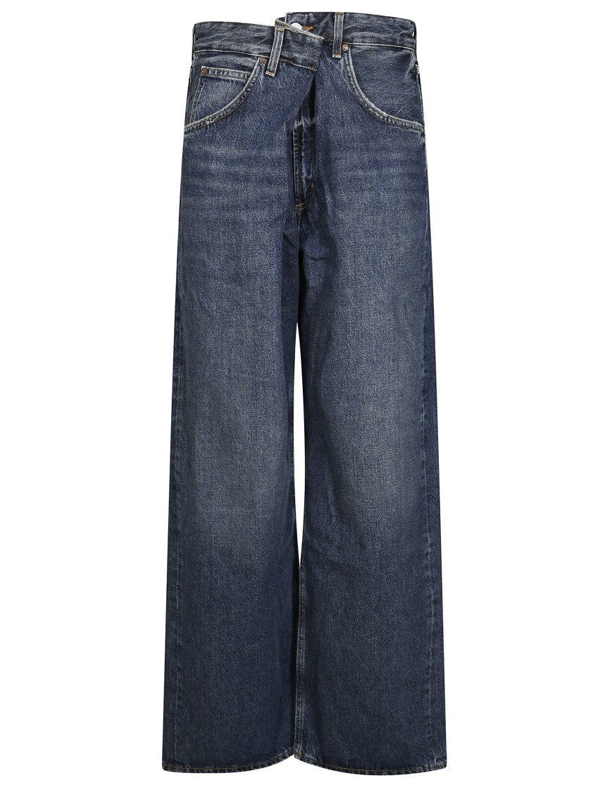 Agolde Jeans Chiusura Cross