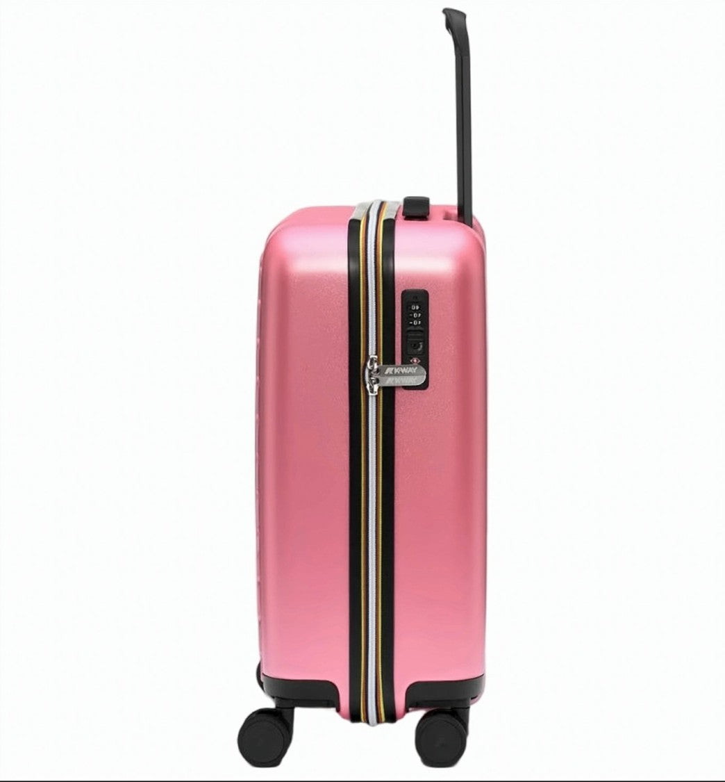 K-Way Eudoxie Logo Polycarbonate Carry On Luggage